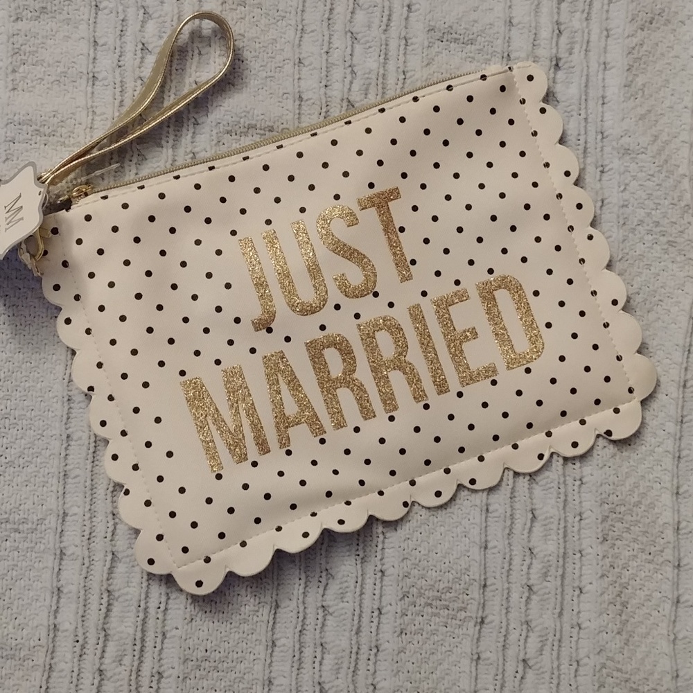 Just Married Clutch